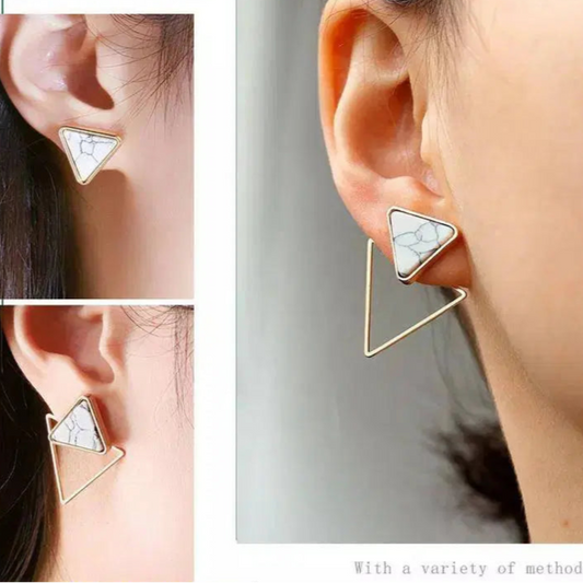 Stylish Triangle Earrings