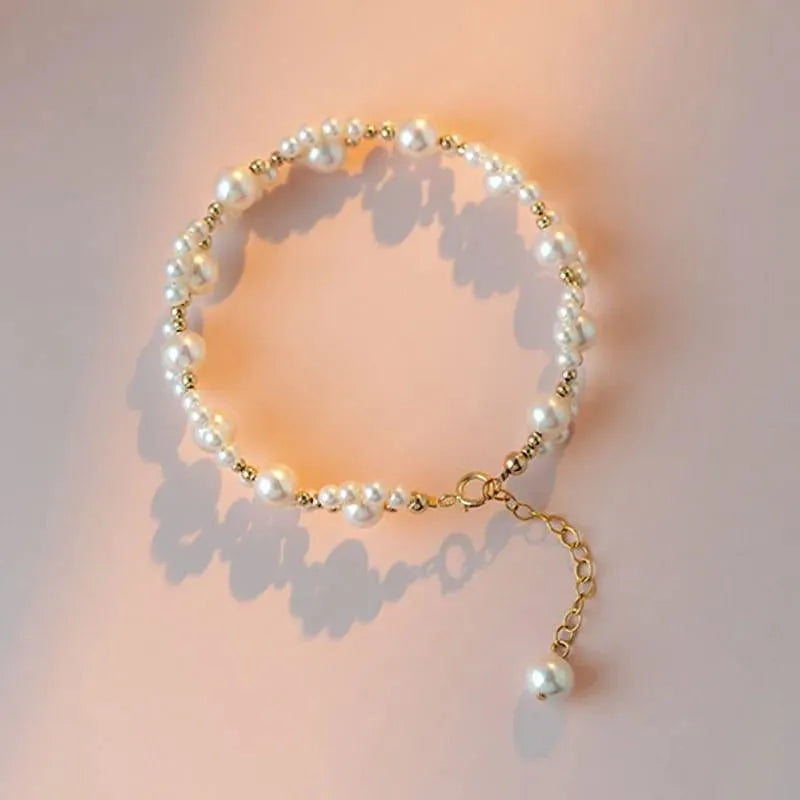 Pearl Bloom Elegance Bracelet